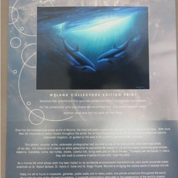 Wyland Meeting the Minds" - Picture 2 of 3